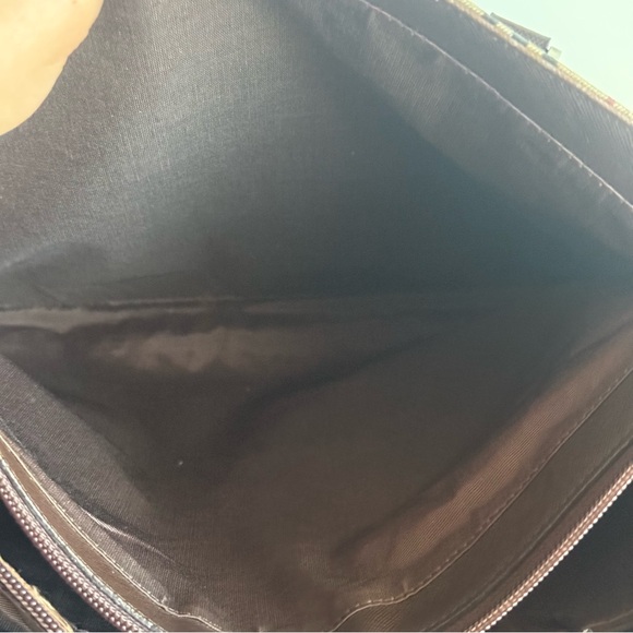 BURBERRY Nova Check Tote Bag Canvas Leather - Picture 12 of 13